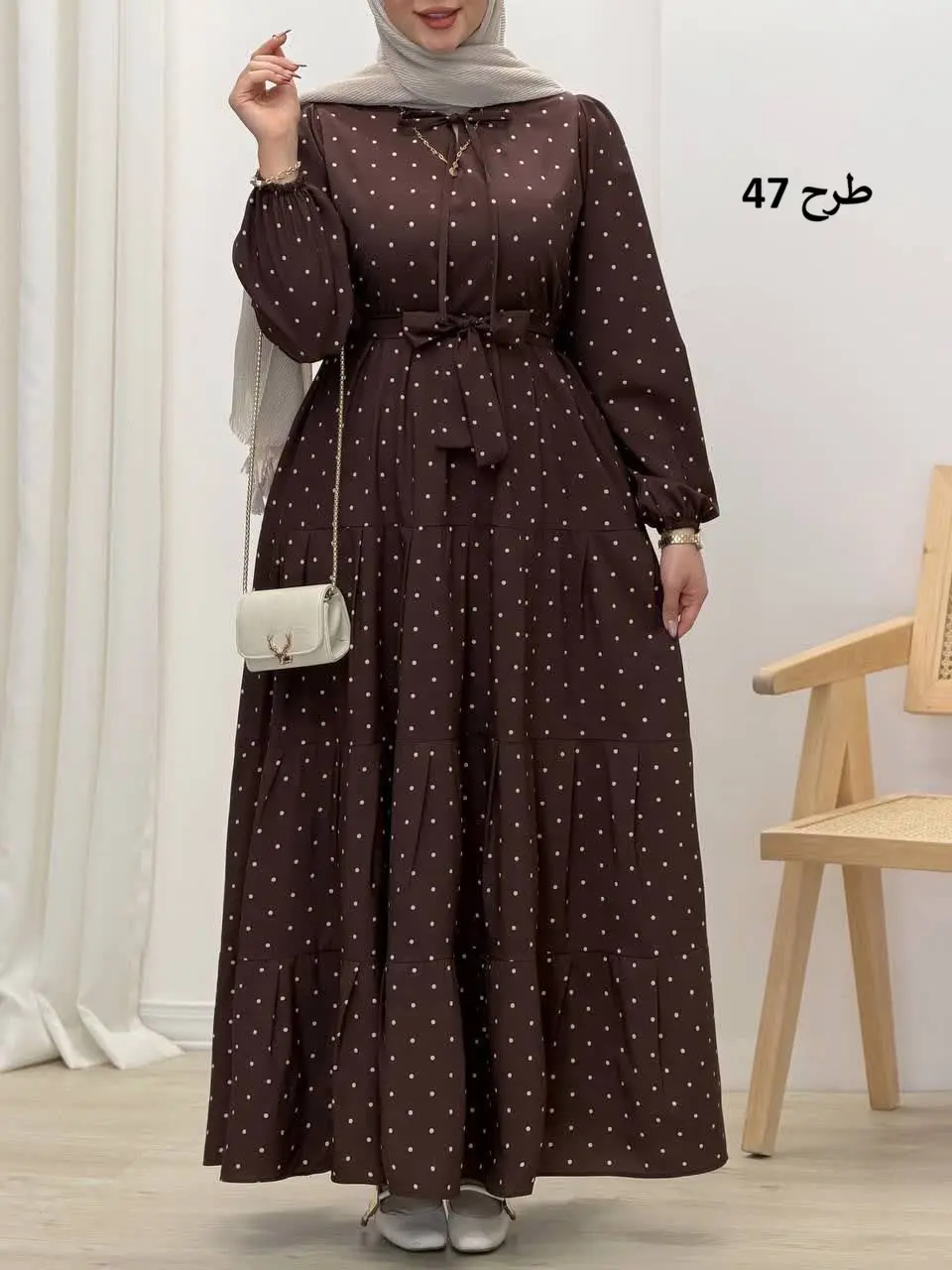 3982- پیراهن بلند نوردخت